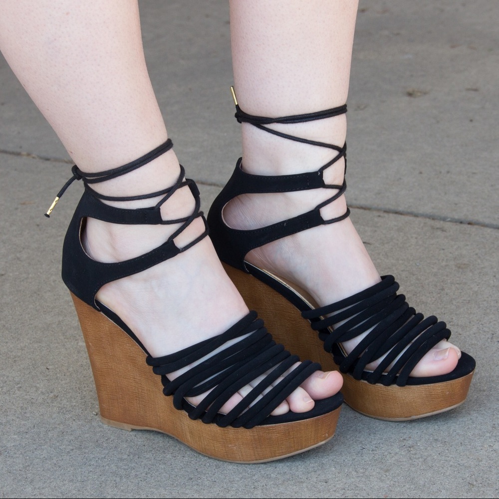 Rue 21 Qupid Black Heels